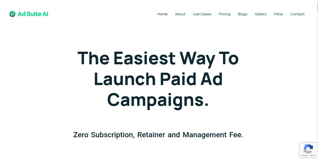 Screenshot of Ad Suite AI – An AI tool in the ,AI Ad Generator ,AI Marketing Plan Generator ,AI Digital Marketing Generator ,AI Advertising Assistant  category, showcasing its interface and key features.