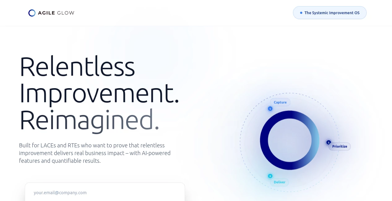 Screenshot of Agile Glow – An AI tool in the ,AI Workflow Management ,AI Project Management ,AI Productivity Tools ,AI Task Management  category, showcasing its interface and key features.