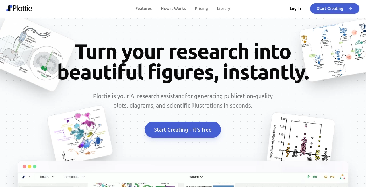 Screenshot of Plottie – An AI tool in the ,AI Fun Tools ,Photo & Image Editor ,AI Design Generator ,AI Image to Image  category, showcasing its interface and key features.