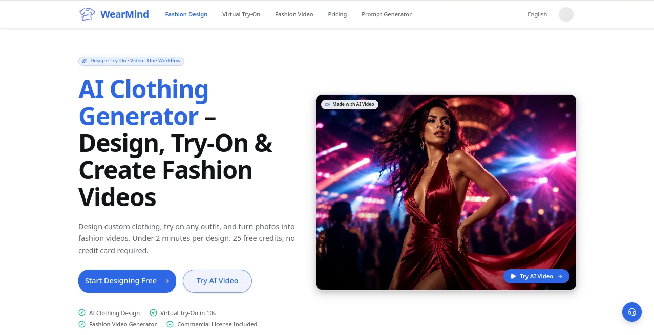 Screenshot of AI Shirt – An AI tool in the ,AI Image to Image ,AI Clothing Generator ,AI Design Generator ,AI Graphic Design  category, showcasing its interface and key features.