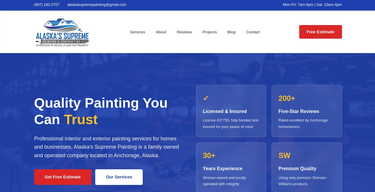 Screenshot of Alaska Supreme Painting – An AI tool in the ,Other  category, showcasing its interface and key features.