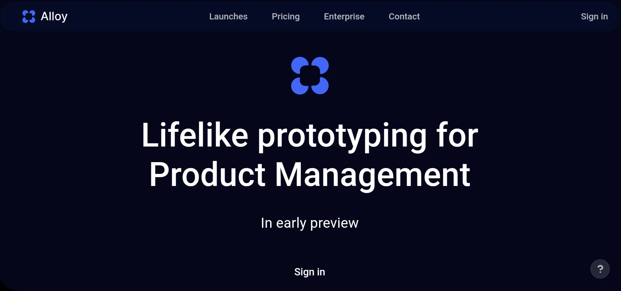 Screenshot of Alloy – An AI tool in the ,AI Productivity Tools ,AI Project Management ,Business ,Design & Art  category, showcasing its interface and key features.