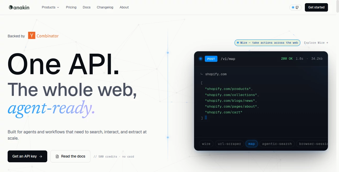 Screenshot of Anakin AI – An AI tool in the ,AI No-Code & Low-Code ,AI Developer Tools ,AI App Builder ,AI Workflow Management  category, showcasing its interface and key features.