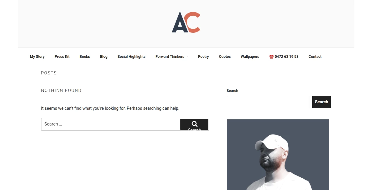 Screenshot of Andreas Christodoulou – An AI tool in the ,Business  category, showcasing its interface and key features.