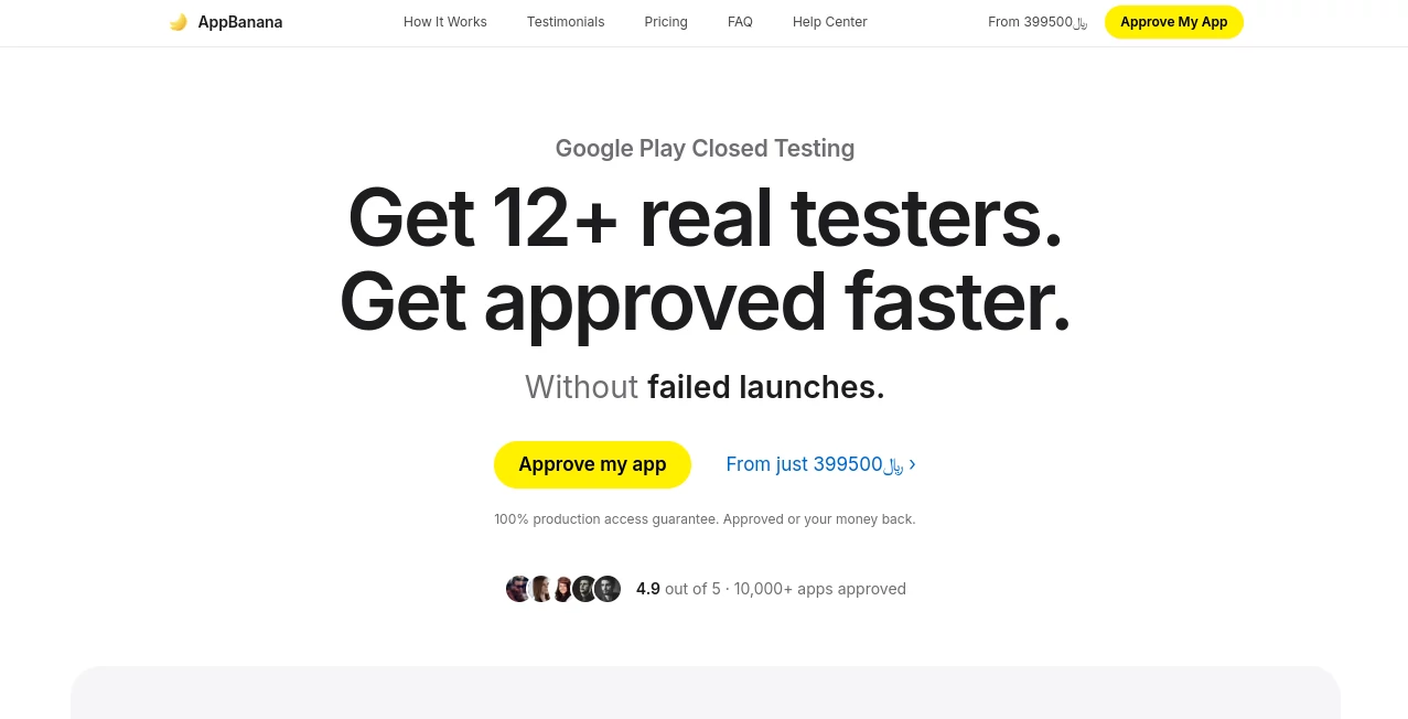 Screenshot of AppBanana – An AI tool in the ,AI Testing & QA  category, showcasing its interface and key features.