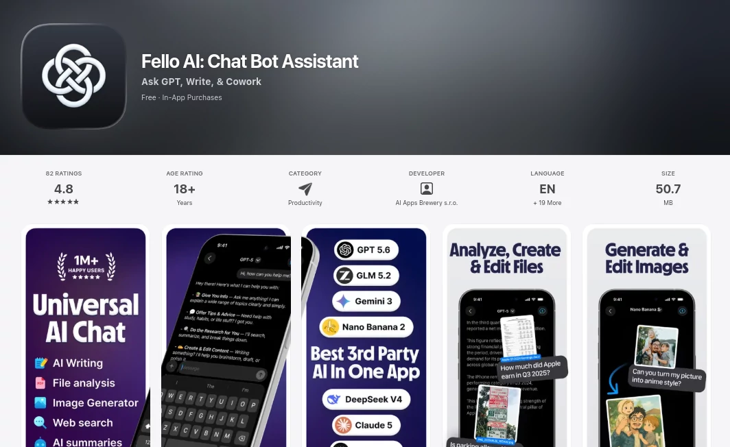 Screenshot of Fello AI – An AI tool in the ,AI Writing Assistants ,AI Chatbot ,AI Productivity Tools ,AI Documents Assistant  category, showcasing its interface and key features.