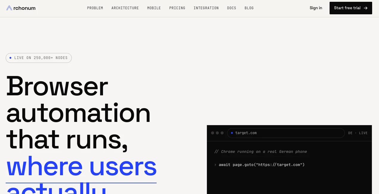 Screenshot of Archonum – An AI tool in the ,AI Data Mining ,AI Web Scraping ,AI Developer Tools  category, showcasing its interface and key features.