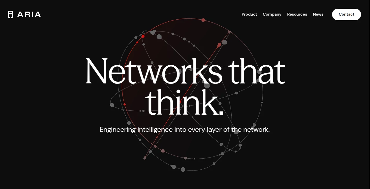 Screenshot of Aria Networks – An AI tool in the ,AI Developer Tools ,Other ,AI Monitor & Report Builder ,AI DevOps Assistant  category, showcasing its interface and key features.