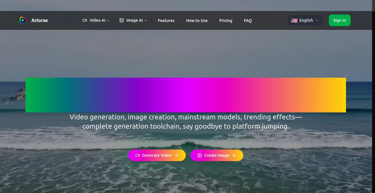 Screenshot of Artorae – An AI tool in the ,AI Text to Image ,AI Photo & Image Generator ,AI Illustration Generator ,AI Art Generator  category, showcasing its interface and key features.