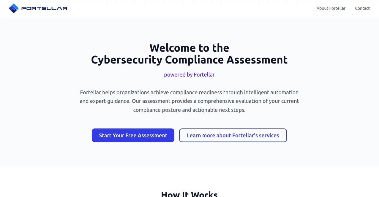 Screenshot of Fortellar | Cybersecurity Compliance Assessment – An AI tool in the ,AI Research Tool ,AI Interview Assistant ,AI Recruiting ,AI Analytics Assistant  category, showcasing its interface and key features.