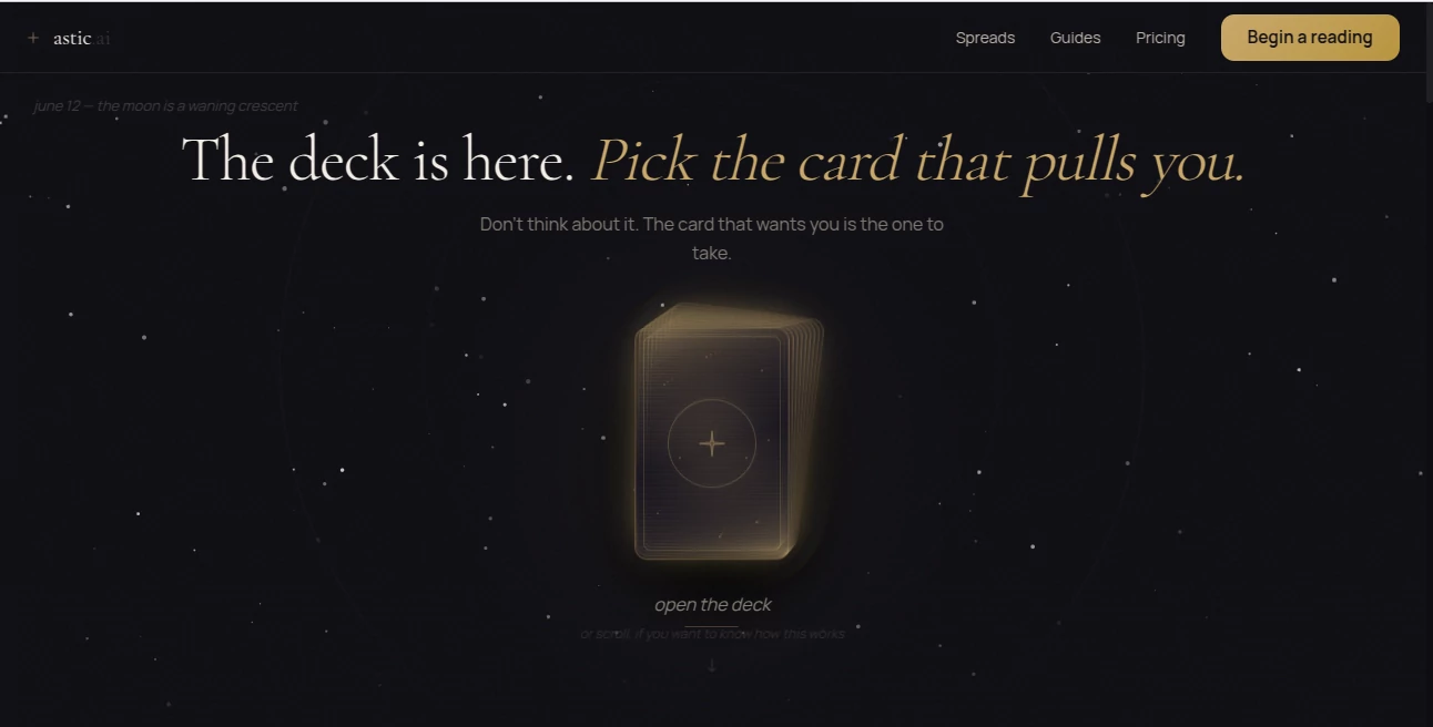 Screenshot of Astic AI – An AI tool in the ,AI Content Generator ,AI Business Ideas Generator ,AI Productivity Tools ,Marketing  category, showcasing its interface and key features.