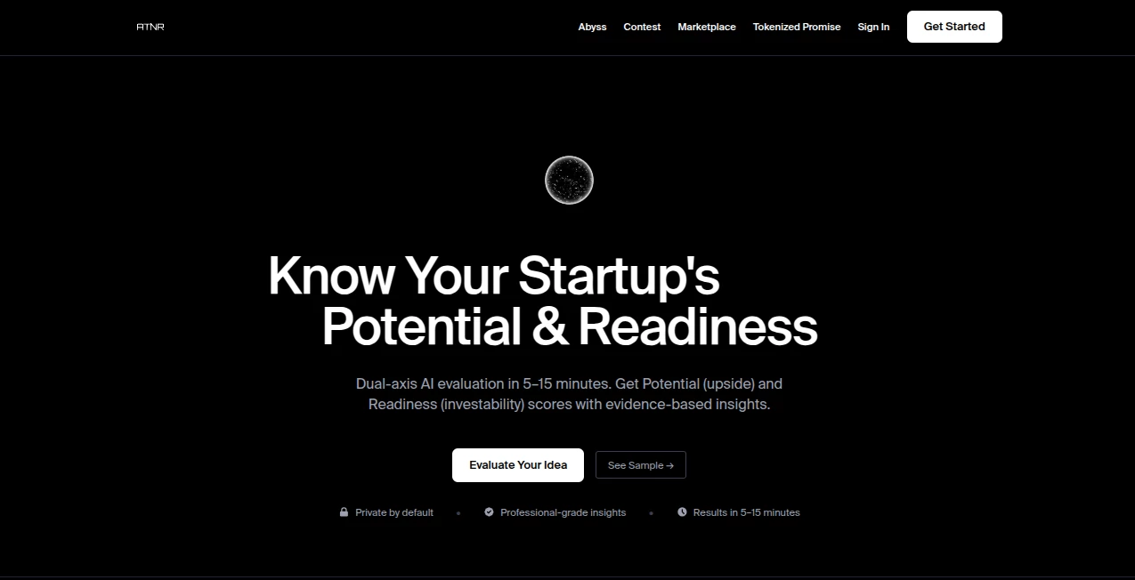 Screenshot of Athanor Market – An AI tool in the ,AI Investing Assistant ,AI Research Tool ,AI Business Ideas Generator ,AI Consulting Assistant  category, showcasing its interface and key features.
