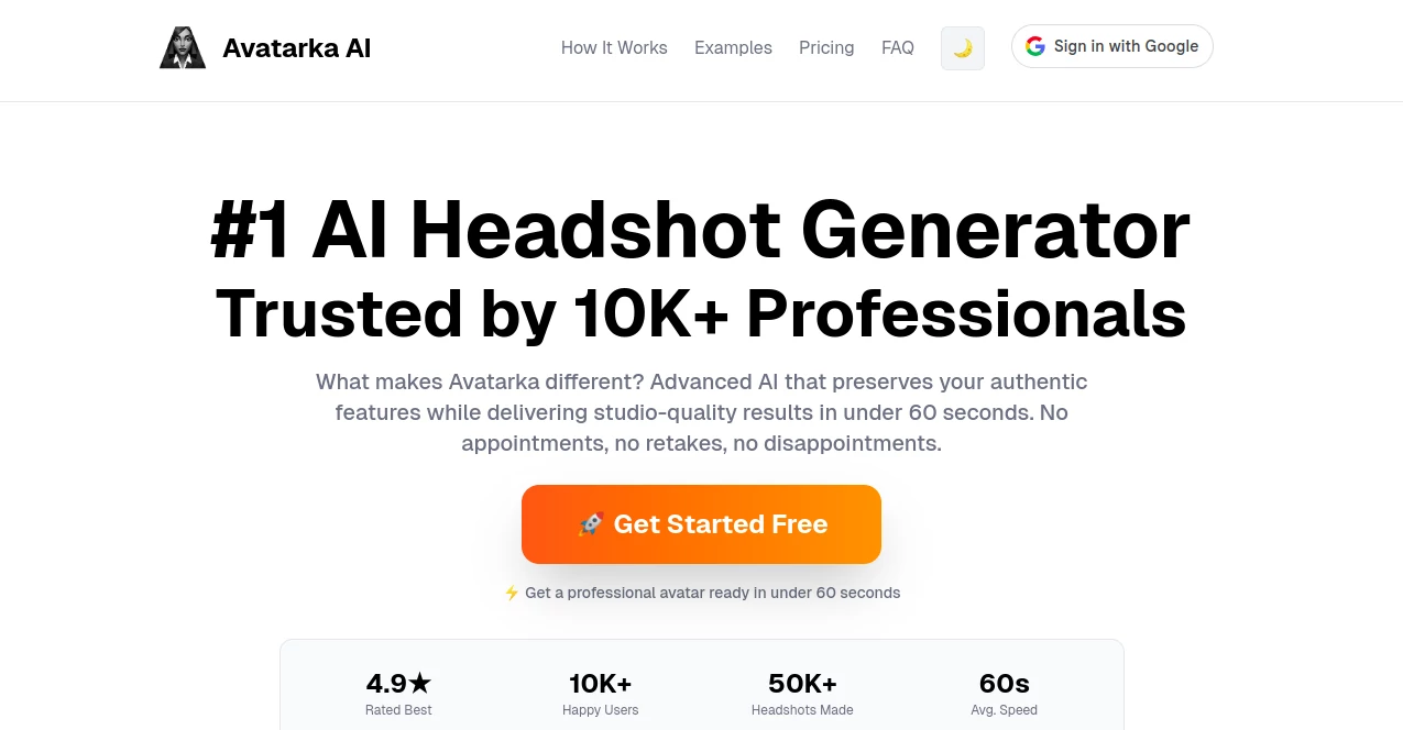 Screenshot of Avatarka AI – An AI tool in the ,AI Design Assistant ,AI Photo Enhancer ,Photo & Image Editor ,AI Avatar Generator  category, showcasing its interface and key features.