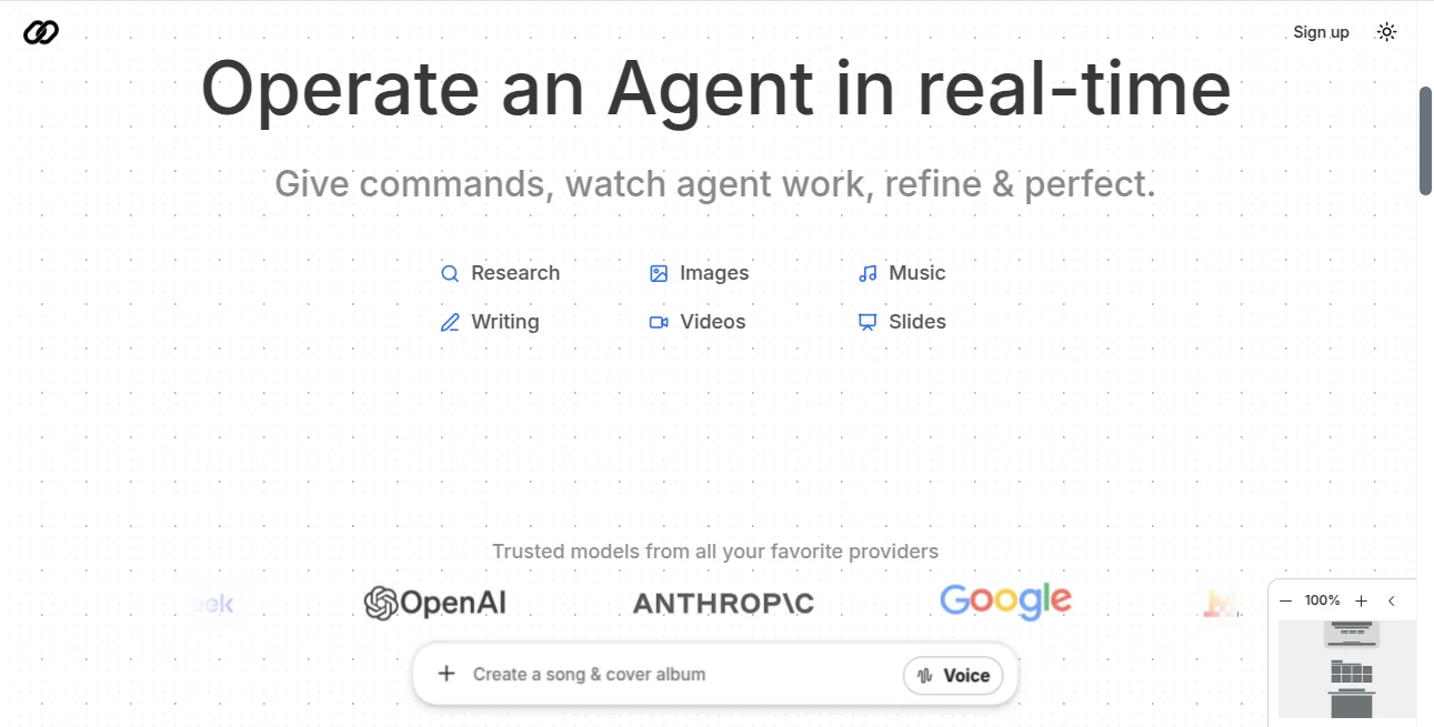 Screenshot of Axey.ai – An AI tool in the ,AI Business Ideas Generator ,AI Productivity Tools ,AI Workflow Management  category, showcasing its interface and key features.