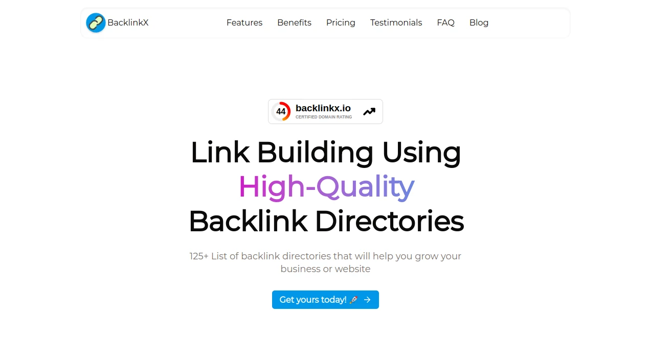 Screenshot of Backlinkx.io – An AI tool in the ,AI SEO Assistant ,Marketing  category, showcasing its interface and key features.