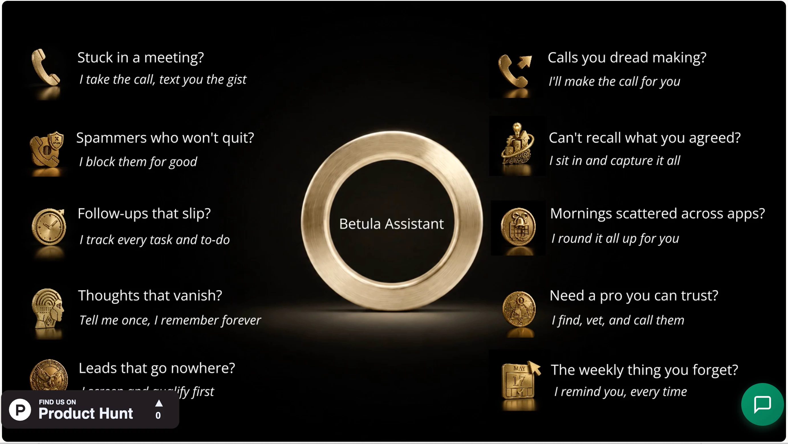 Screenshot of Betula AI – An AI tool in the ,AI Productivity Tools ,AI Voice Assistants ,AI Scheduling ,AI Voice & Audio Editing  category, showcasing its interface and key features.