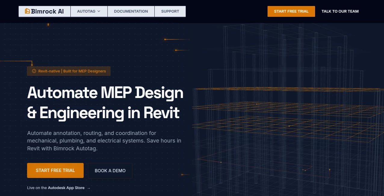 Screenshot of Bimrock AI – An AI tool in the ,AI Developer Tools ,AI Design Assistant ,AI Productivity Tools ,AI Workflow Management  category, showcasing its interface and key features.