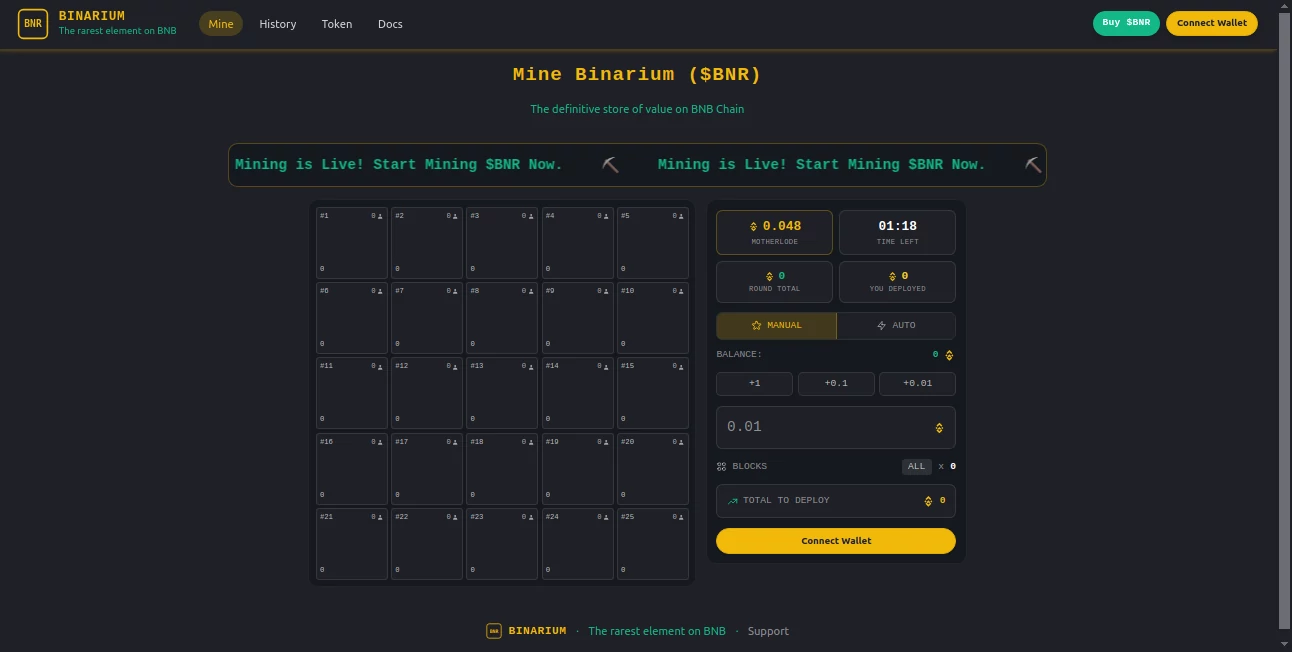 Screenshot of Binarium – An AI tool in the ,Other  category, showcasing its interface and key features.