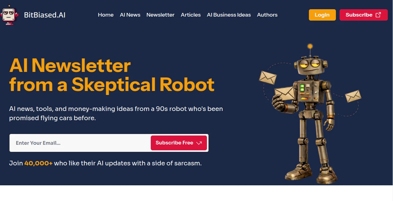 Screenshot of Bitbiased AI – An AI tool in the ,Other  category, showcasing its interface and key features.