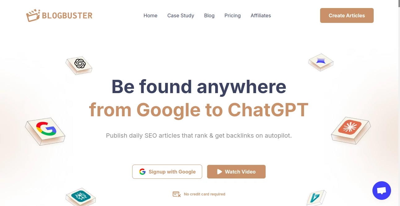 Screenshot of BlogBuster – An AI tool in the ,AI SEO Assistant ,AI Content Generator ,AI Blog Writer ,AI Marketing Plan Generator  category, showcasing its interface and key features.