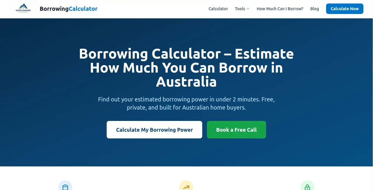 Screenshot of Borrowing Calculator – An AI tool in the ,AI Life Assistant  category, showcasing its interface and key features.