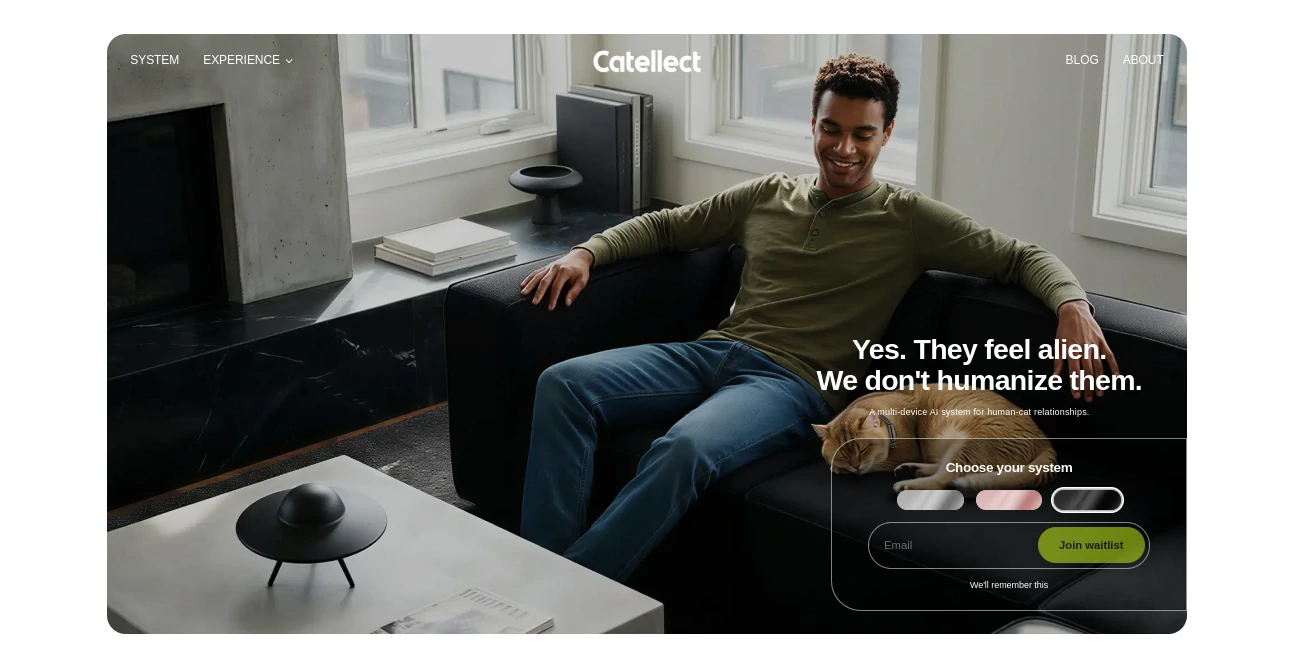 Screenshot of Catellect – An AI tool in the ,AI Life Assistant ,AI Fun Tools ,Other  category, showcasing its interface and key features.