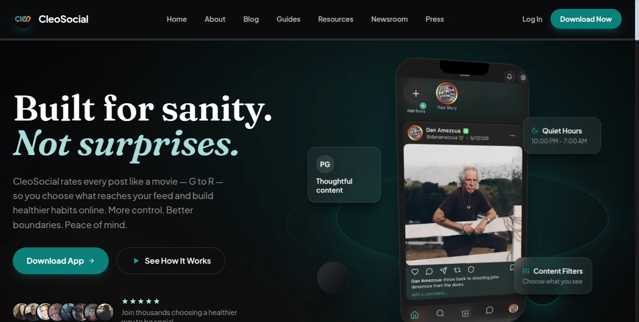 Screenshot of CleoSocial – An AI tool in the ,AI Reply Assistant ,AI Content Generator ,AI Social Media Assistant ,AI Productivity Tools  category, showcasing its interface and key features.