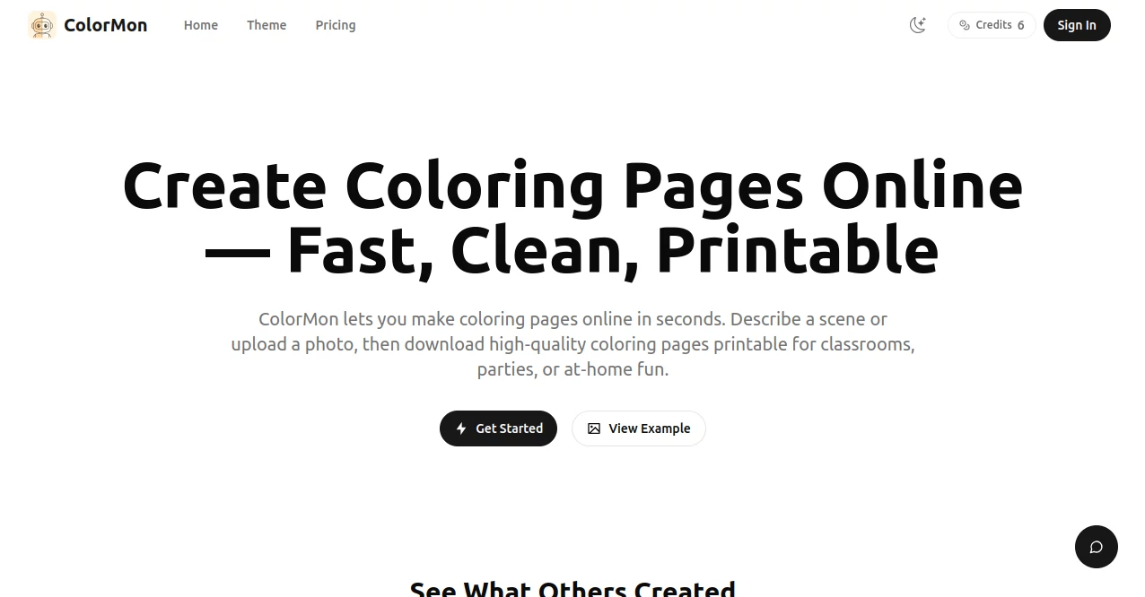 Screenshot of ColorMon – An AI tool in the ,Photo & Image Editor ,AI Art Generator ,AI Design Generator ,AI Image to Image  category, showcasing its interface and key features.