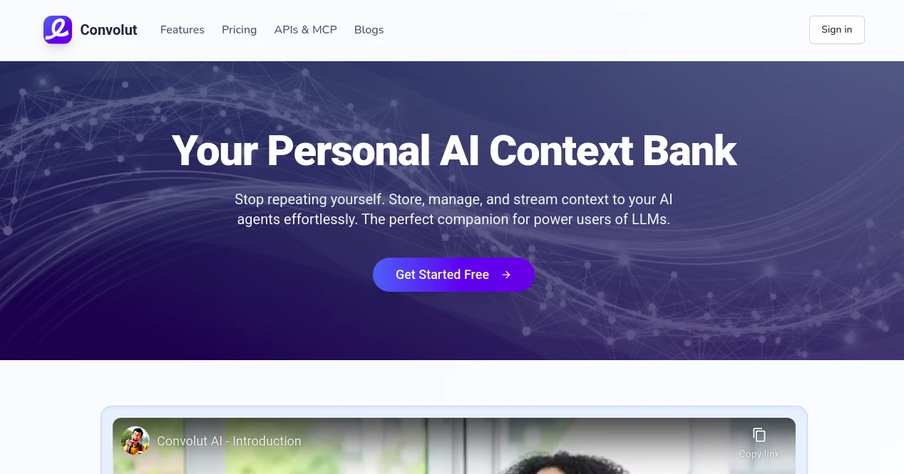 Screenshot of Convolut – An AI tool in the ,AI Workflow Management ,AI Productivity Tools ,AI Task Management ,AI Team Collaboration  category, showcasing its interface and key features.