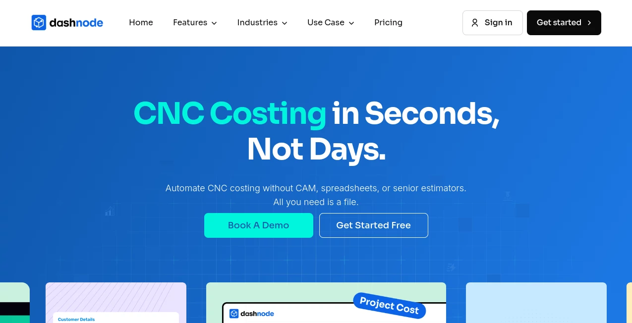 Screenshot of Dashnode – An AI tool in the ,AI Research Tool ,AI Developer Tools  category, showcasing its interface and key features.