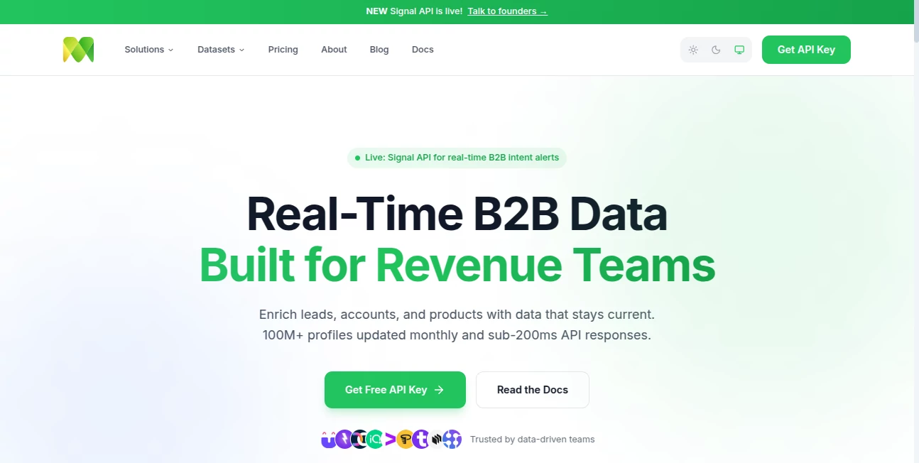 Screenshot of Datamagnet – An AI tool in the ,AI Data Mining ,AI Research Tool ,AI Web Scraping ,AI Lead Generation  category, showcasing its interface and key features.