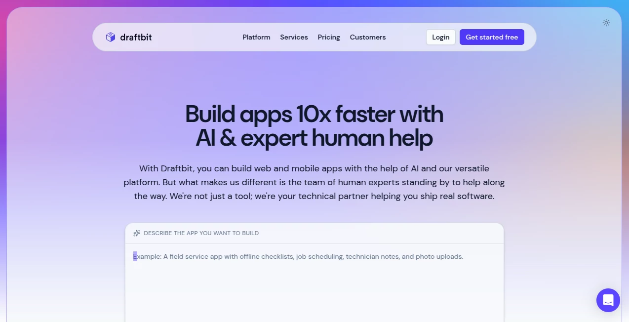 Screenshot of Draftbit – An AI tool in the ,AI App Builder ,AI No-Code & Low-Code ,AI Developer Tools  category, showcasing its interface and key features.