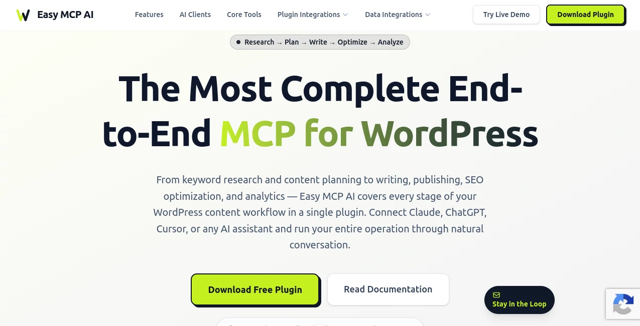 Screenshot of EasyMCP AI – An AI tool in the ,AI API Design ,AI Developer Tools ,AI Productivity Tools ,Code & IT  category, showcasing its interface and key features.