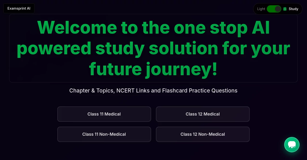 Screenshot of Examsprint AI – An AI tool in the ,AI Homework Helper ,AI Course ,AI Quizzes ,AI Education Assistant  category, showcasing its interface and key features.