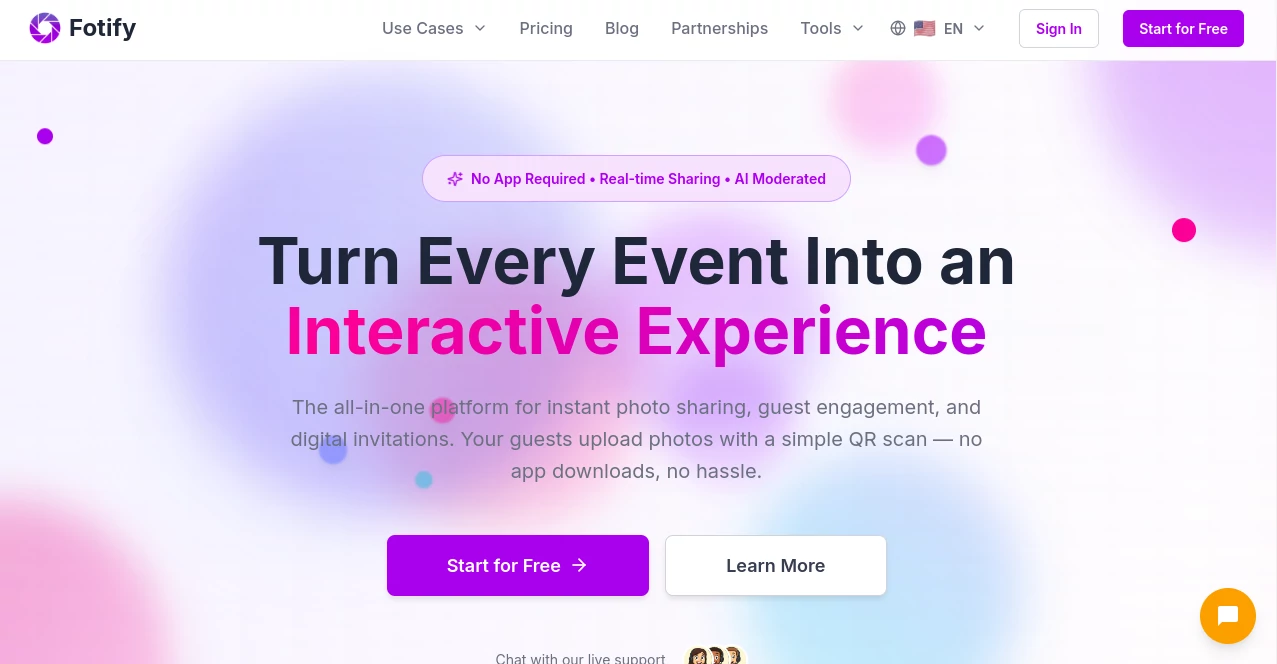 Screenshot of Fotify – An AI tool in the ,AI Image Recognition ,Photo & Image Editor ,AI Photo Enhancer  category, showcasing its interface and key features.