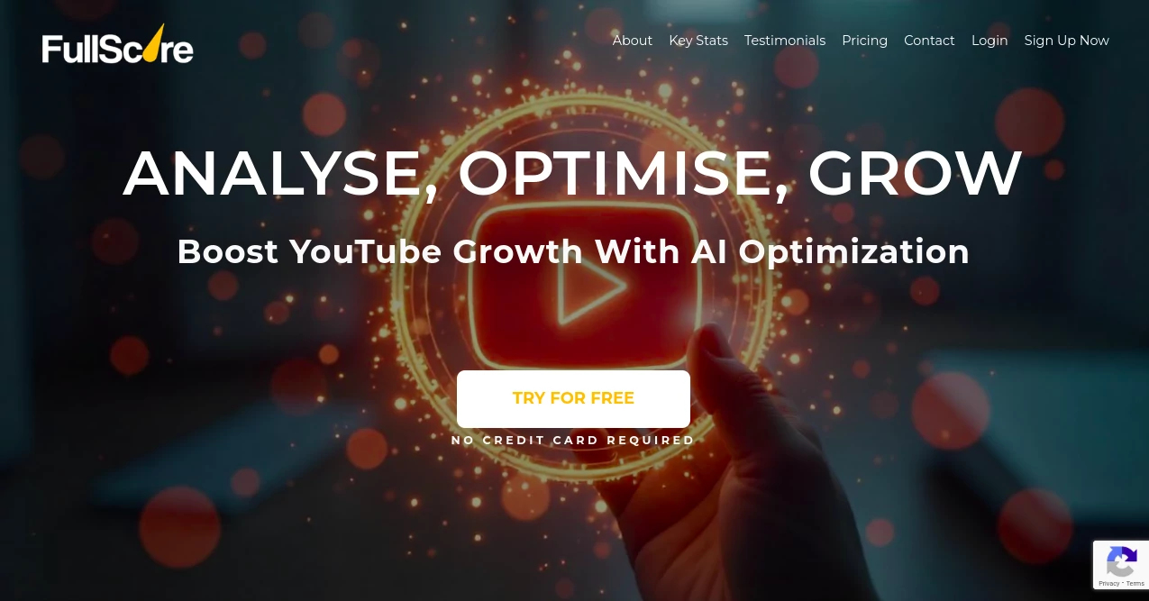 Screenshot of FullScore – An AI tool in the ,AI SEO Assistant ,AI Content Generator ,AI YouTube Assistant ,AI Marketing Plan Generator  category, showcasing its interface and key features.