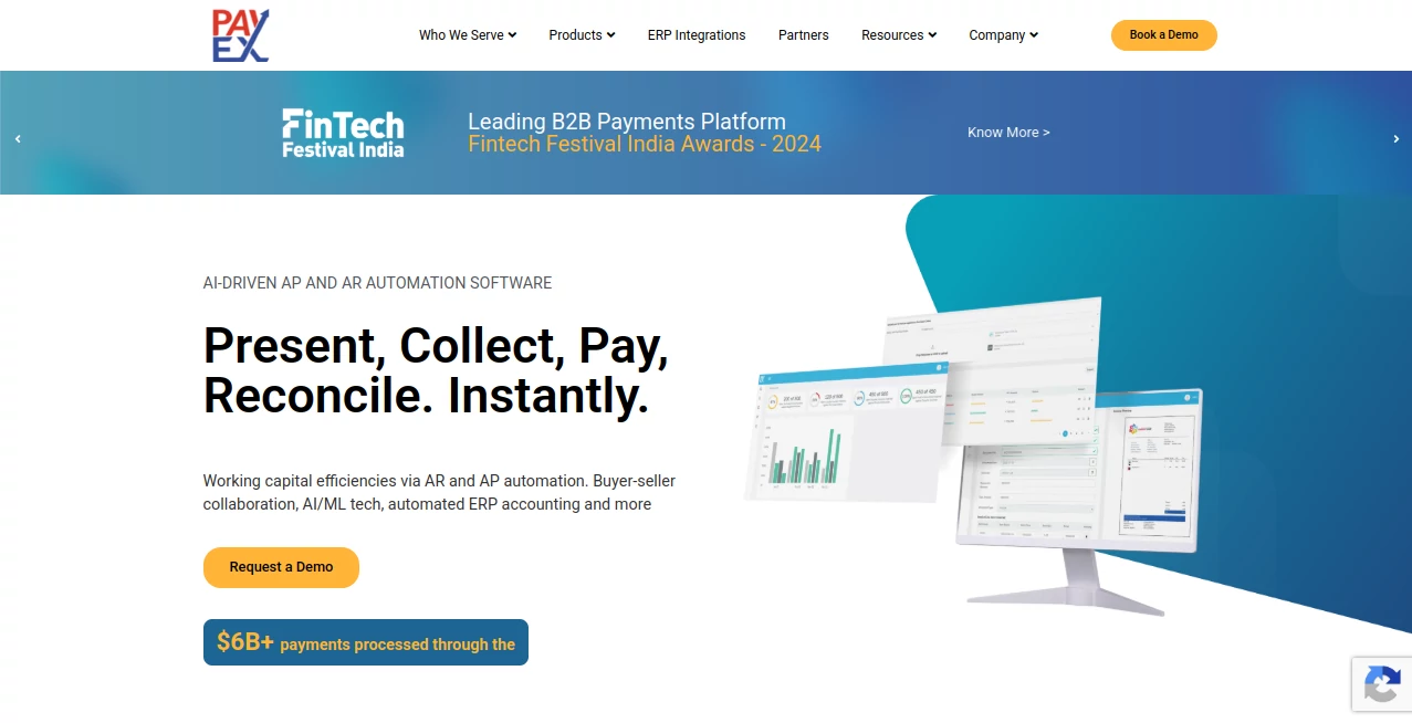 Screenshot of GlobalPayEX – An AI tool in the ,AI Accounting Assistant ,AI Research Tool ,AI E-commerce Assistant ,Other  category, showcasing its interface and key features.