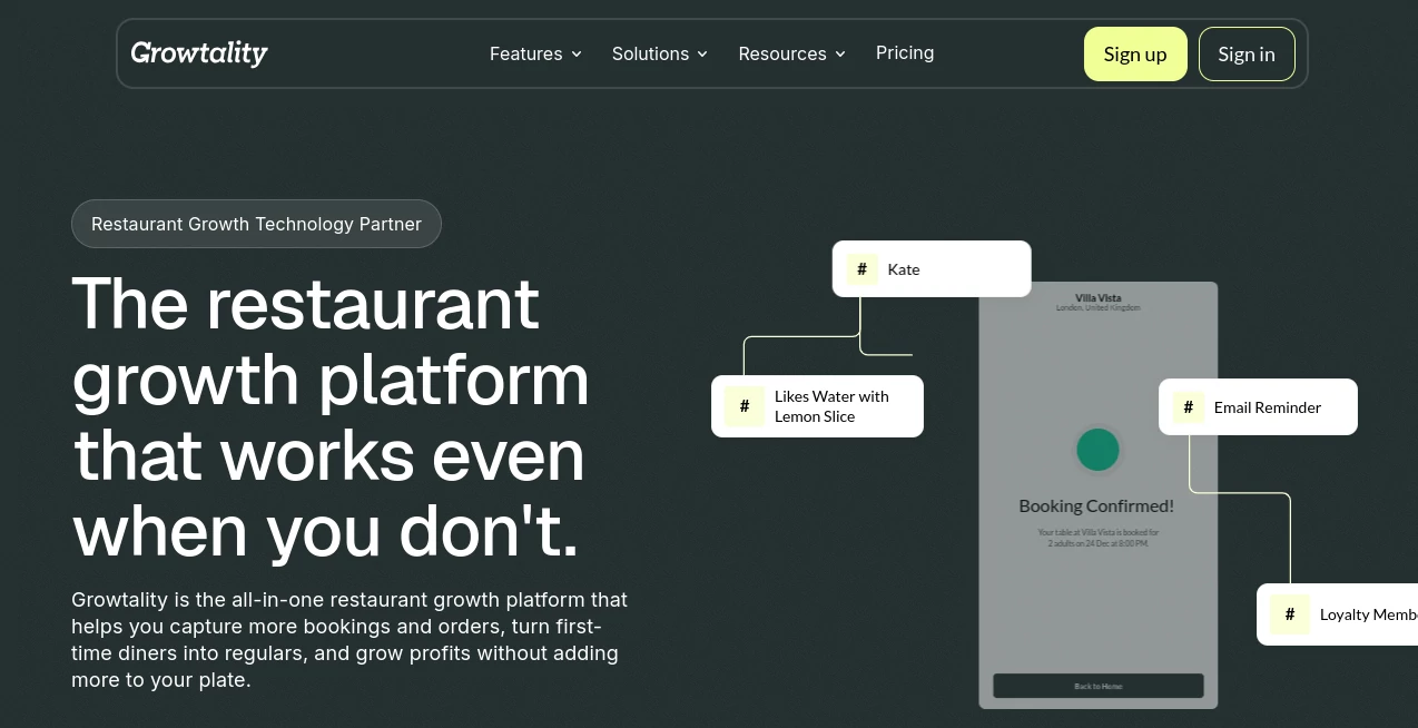 Screenshot of Growtality – An AI tool in the ,AI Customer Service Assistant ,AI CRM Assistant ,Business ,Marketing  category, showcasing its interface and key features.