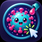 Hantavirus Clicker - Free browser idle clicker game with upgrades and playful lab progression.