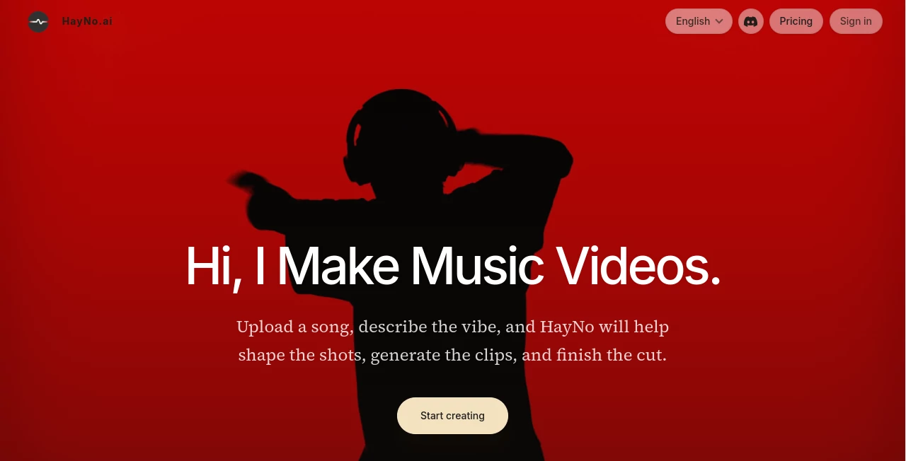 Screenshot of HayNo.ai – An AI tool in the ,AI Blog Writer ,AI Copywriting ,AI Writing Assistants ,AI Content Generator  category, showcasing its interface and key features.
