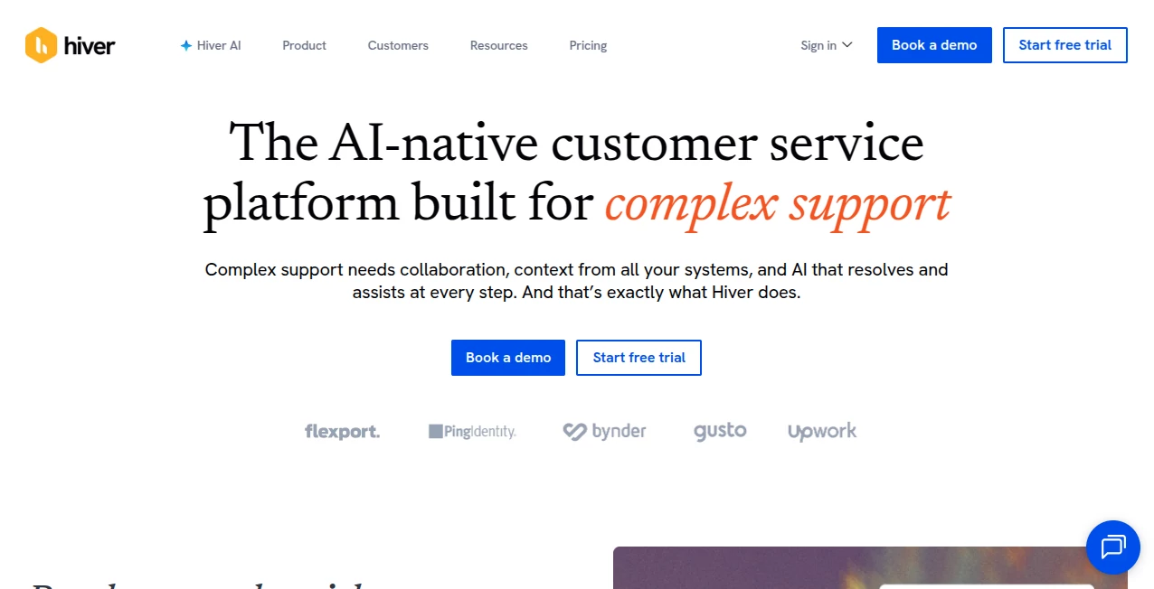 Screenshot of Hiver – An AI tool in the ,AI Workflow Management ,AI Email Assistant ,AI Team Collaboration ,AI Customer Service Assistant  category, showcasing its interface and key features.
