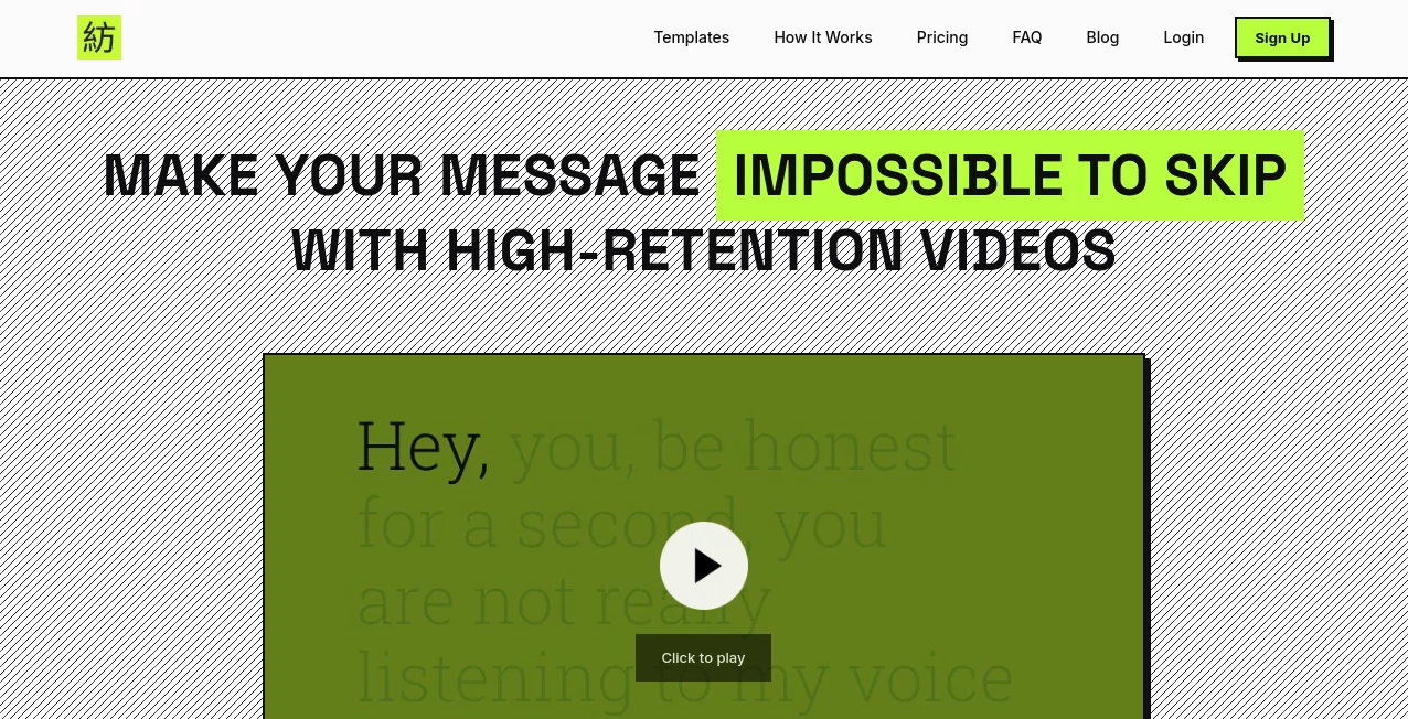 Screenshot of Hypnotype – An AI tool in the ,AI Video Generator ,AI Video Editor ,AI Text to Video ,AI Podcast Assistant  category, showcasing its interface and key features.