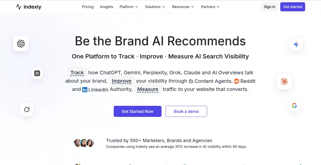 Screenshot of Indexly – An AI tool in the ,AI SEO Assistant ,AI Content Generator ,AI Analytics Assistant ,AI Marketing Plan Generator  category, showcasing its interface and key features.