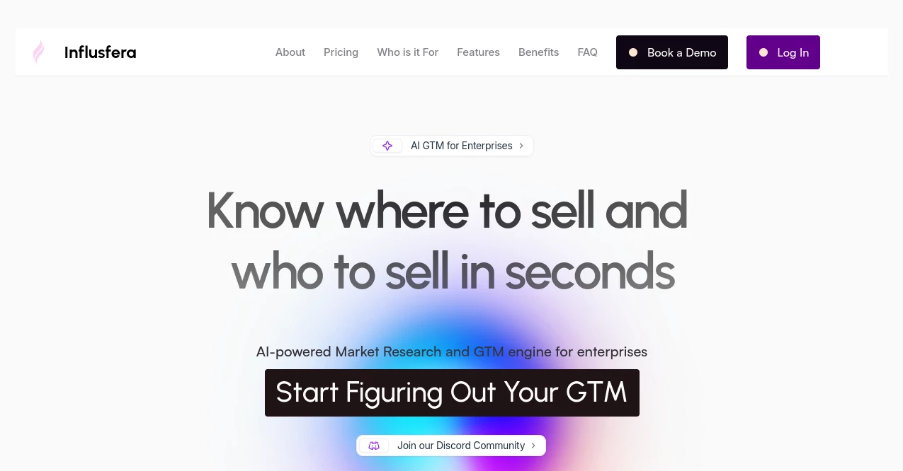 Screenshot of Influsfera – An AI tool in the ,AI Research Tool ,AI Business Ideas Generator ,AI Marketing Plan Generator  category, showcasing its interface and key features.