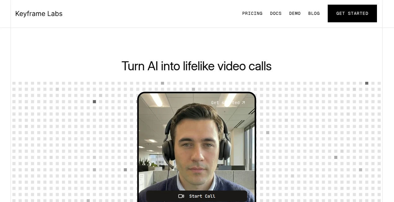 Screenshot of Keyframe Labs – An AI tool in the ,AI Video Generator ,AI Developer Tools ,AI Chatbot ,Large Language Models (LLMs)  category, showcasing its interface and key features.