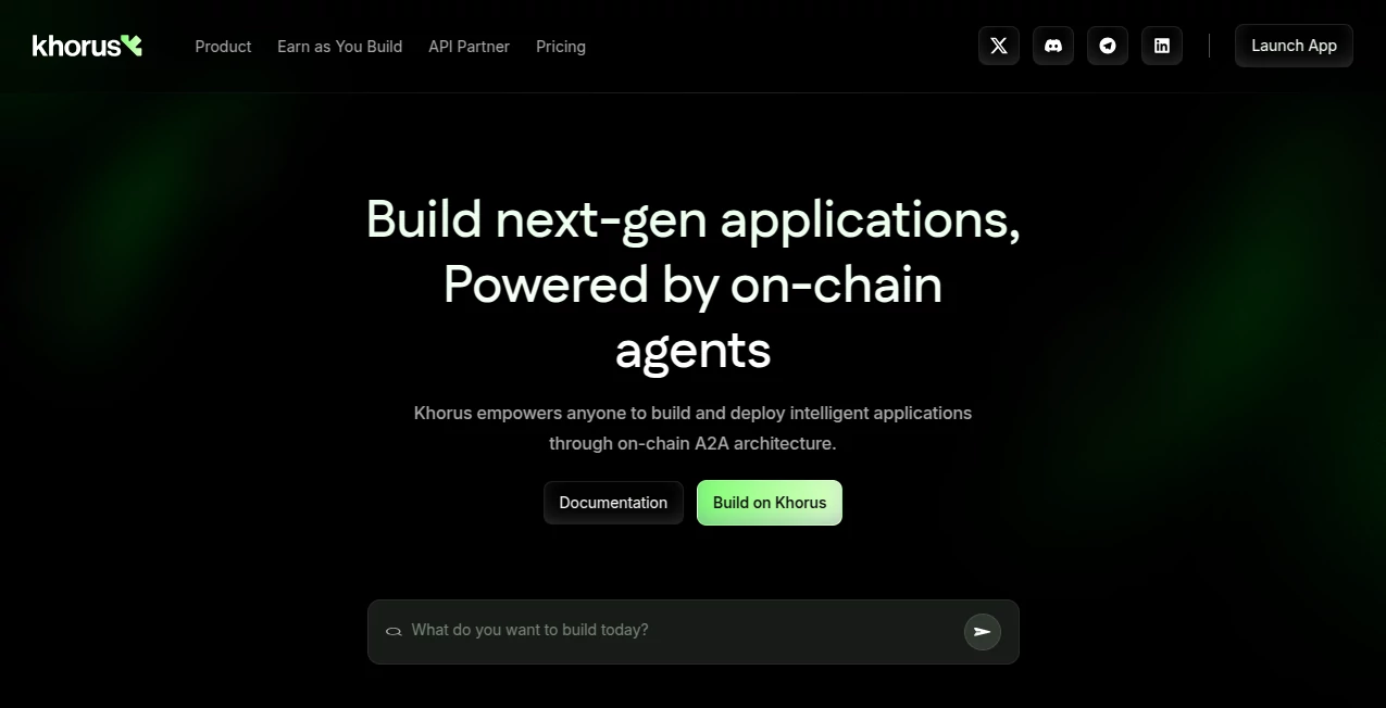 Screenshot of Khorus – An AI tool in the ,AI Workflow Management ,AI Project Management ,AI Task Management ,AI Developer Tools  category, showcasing its interface and key features.