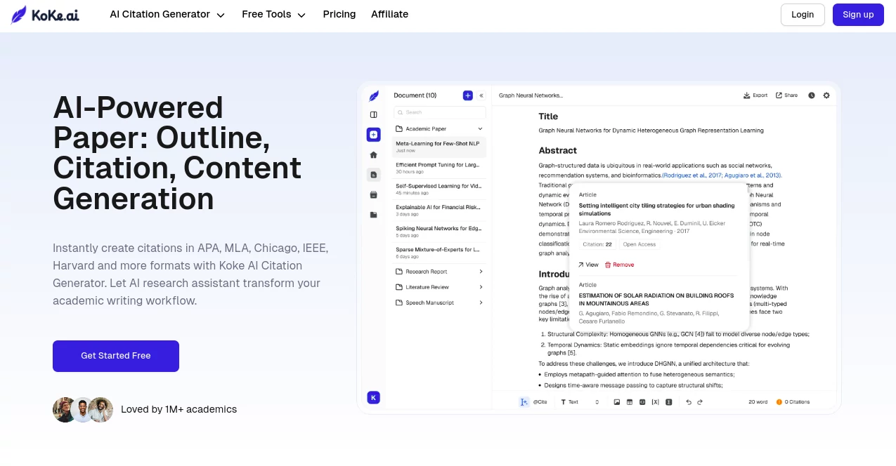 Screenshot of Koke AI – An AI tool in the ,AI Data Mining ,AI Research Tool ,AI Web Scraping ,AI Monitor & Report Builder  category, showcasing its interface and key features.