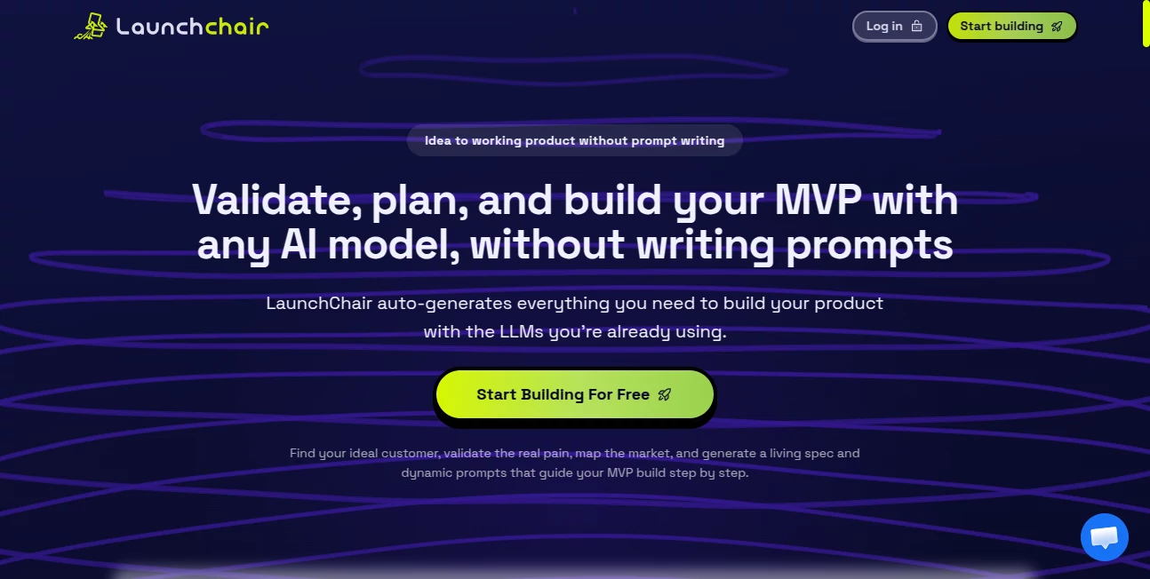 Screenshot of LaunchChair – An AI tool in the ,AI SEO Assistant ,AI Project Management ,AI Business Ideas Generator ,AI Developer Tools  category, showcasing its interface and key features.