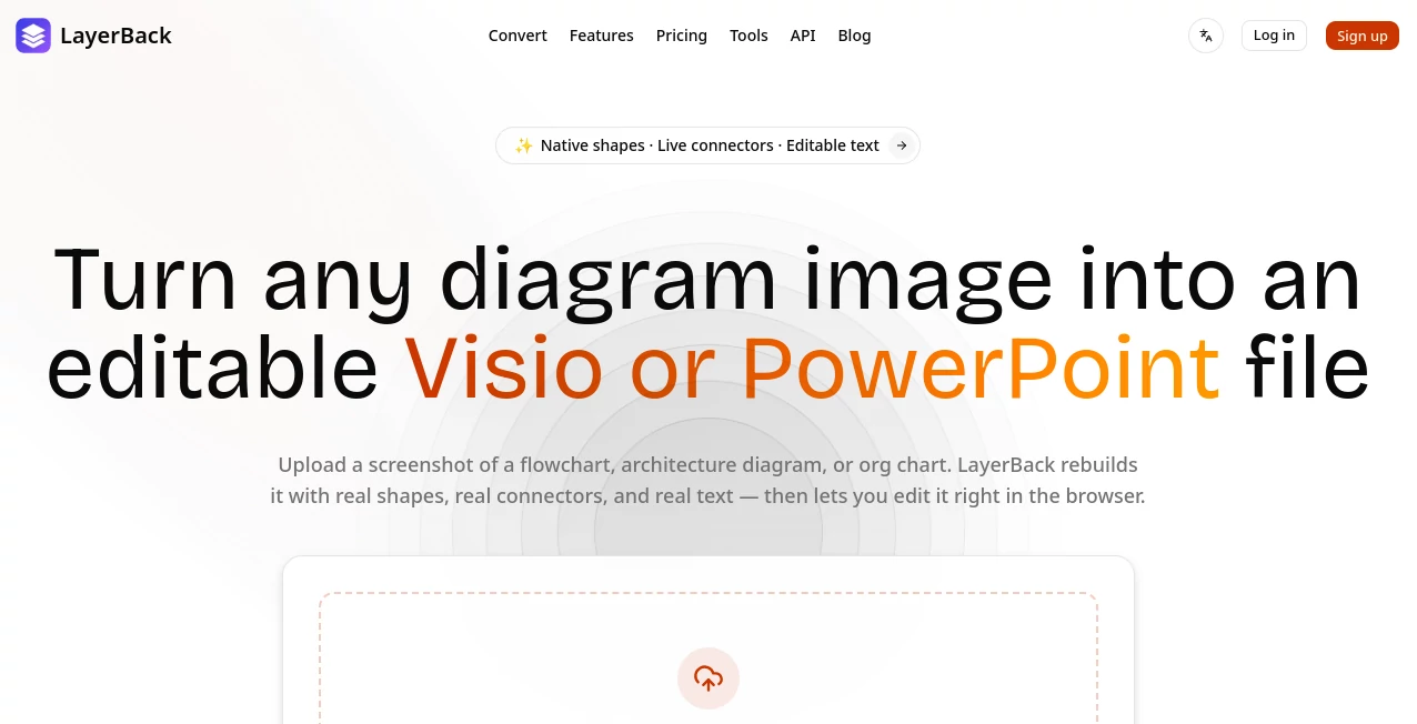 Screenshot of LayerBack – An AI tool in the ,AI Diagram Generator ,AI Documents Assistant ,AI Image to 3D Model ,AI Presentation Generator  category, showcasing its interface and key features.
