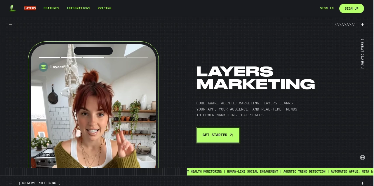 Screenshot of Layers – An AI tool in the ,AI Graphic Design ,AI Design Assistant ,AI Productivity Tools ,AI Team Collaboration  category, showcasing its interface and key features.
